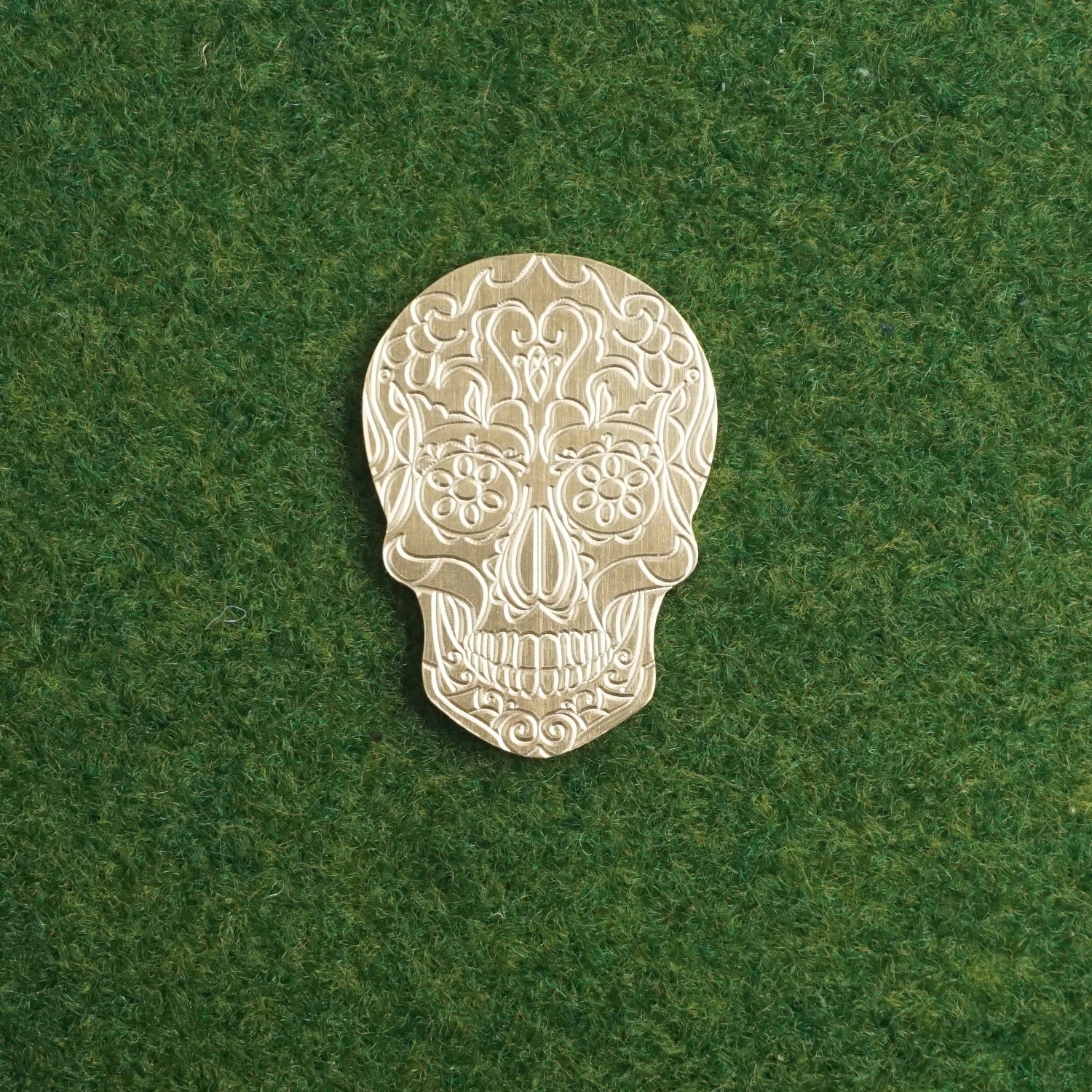 BRASS SKULL