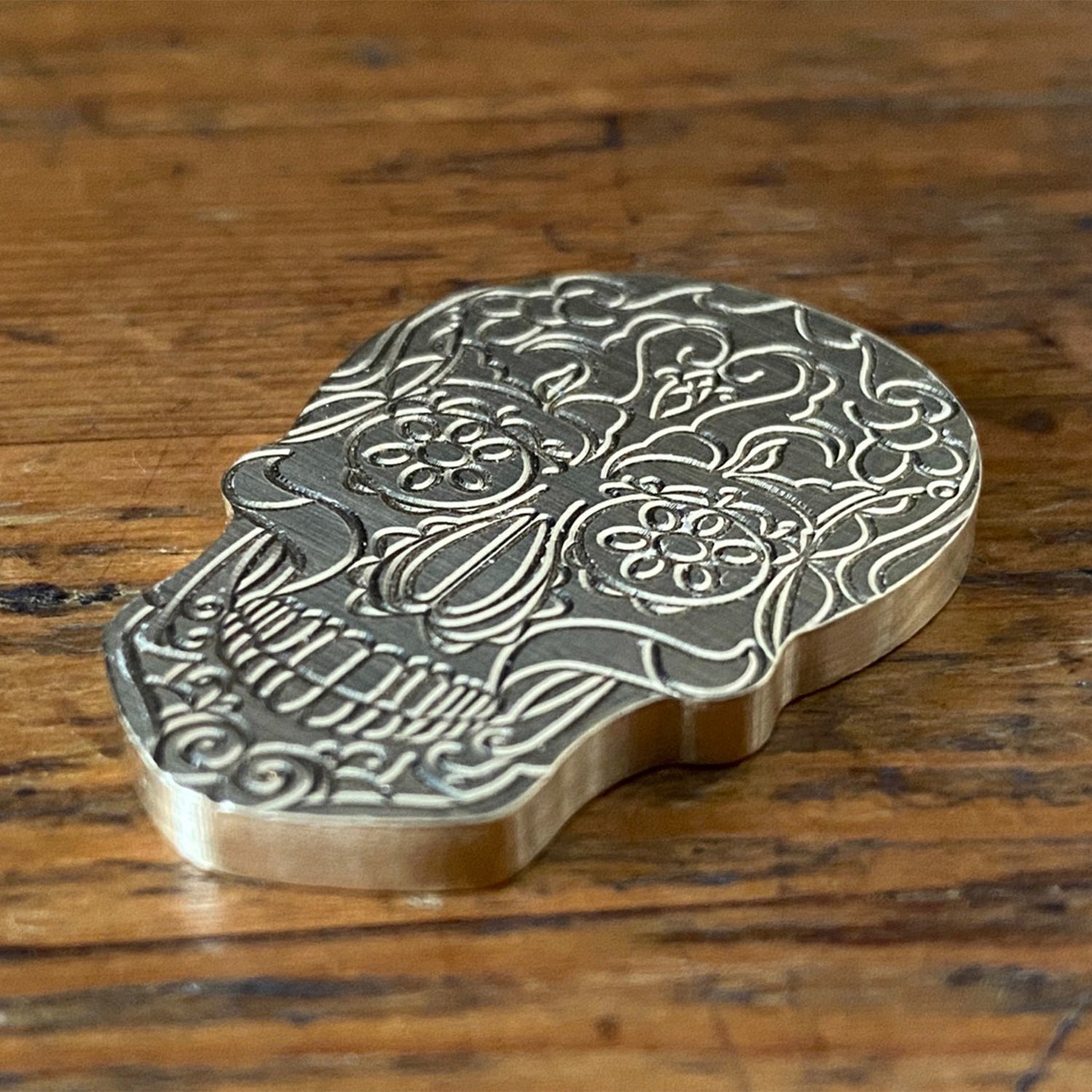 BRASS SKULL